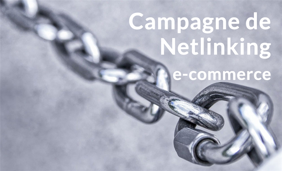 Campagne netlinking : améliorer le seo d'un site e-commerce