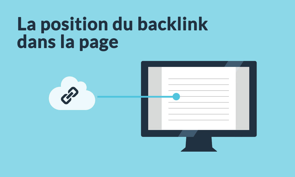 L'importance de la position du backlink dans une page html